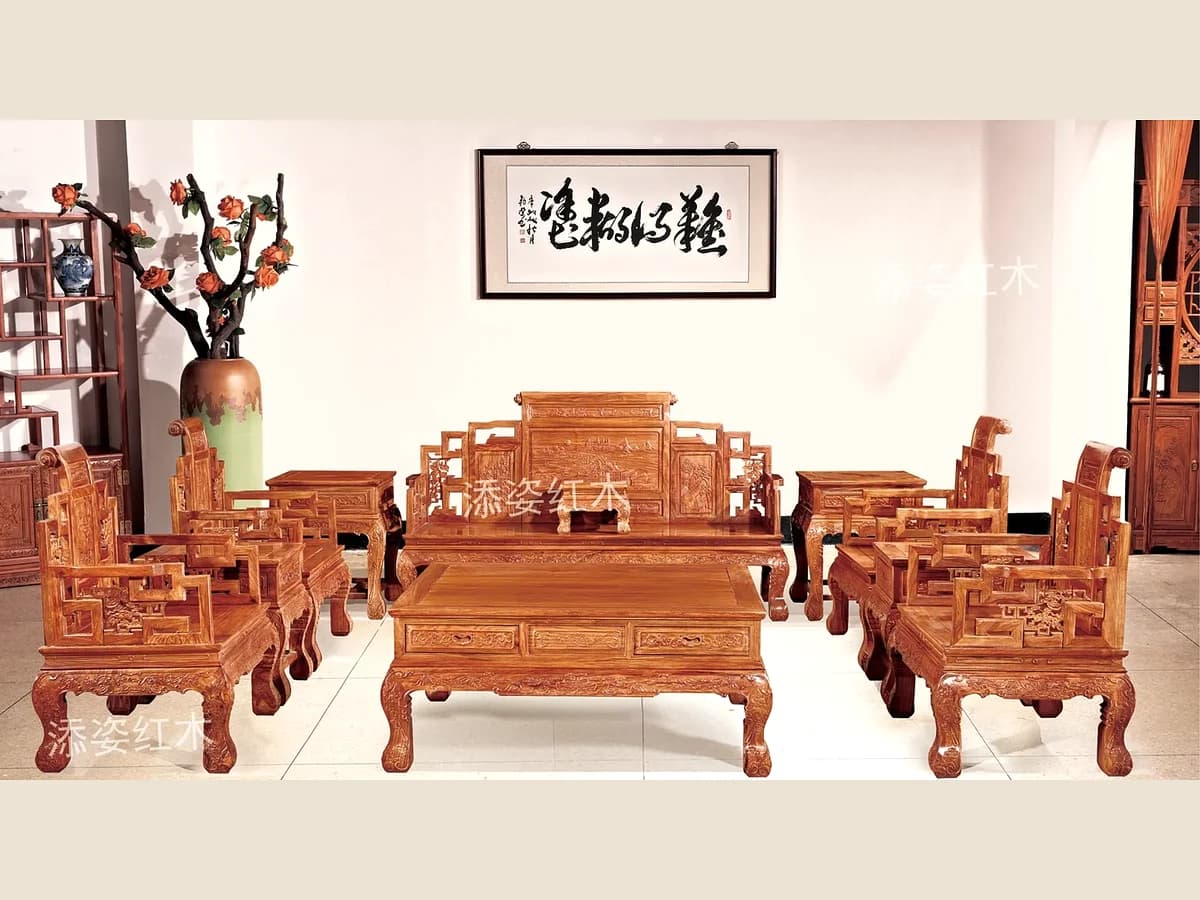 山水宝座沙发