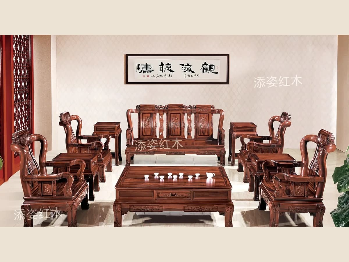 花开富贵沙发